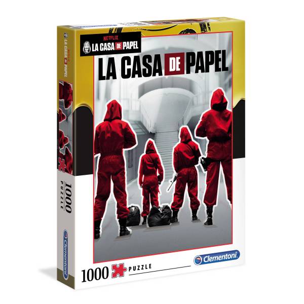 Puzzle presentación La Casa de Papel