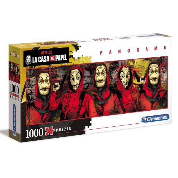 Panorámico de la Casa de Papel - Puzle