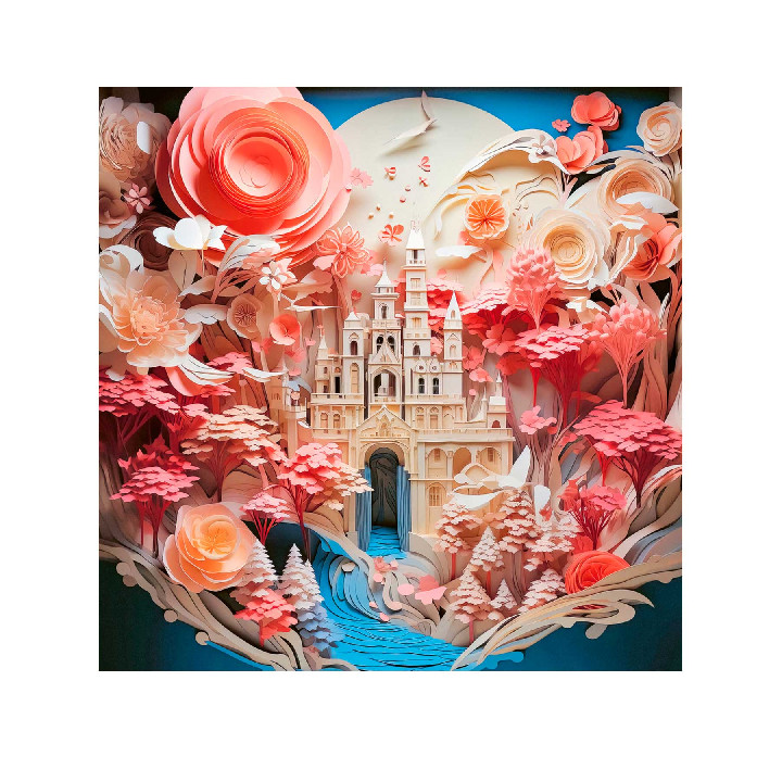 Castillo de papel