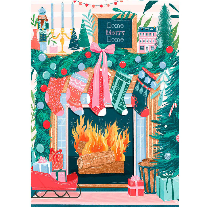 Chimenea de navidad