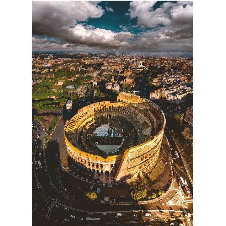 Vista aerea del Coliseo
