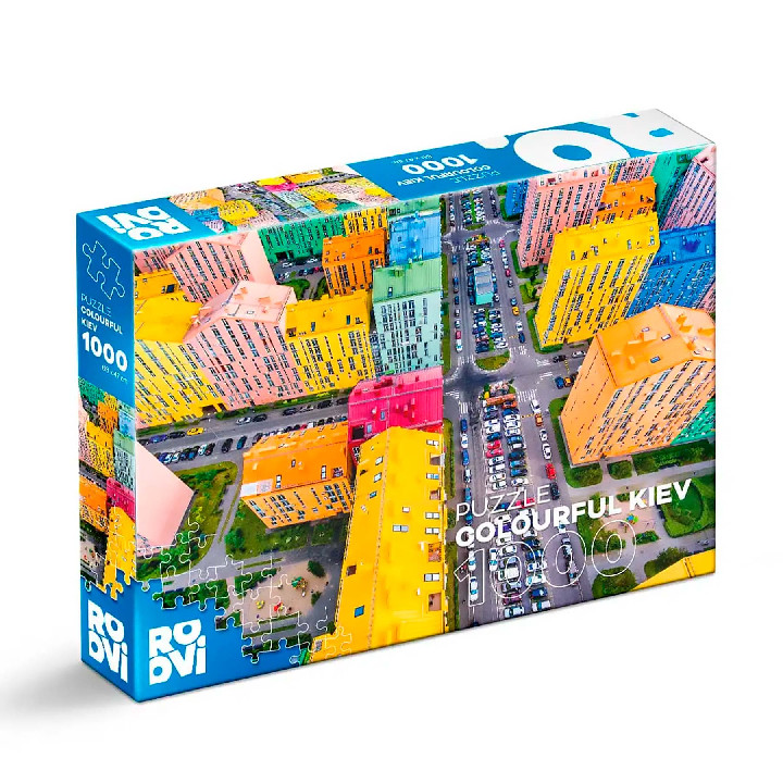 Casas coloridas Kyiv, Ucrania ( Ref:  64288-20 )