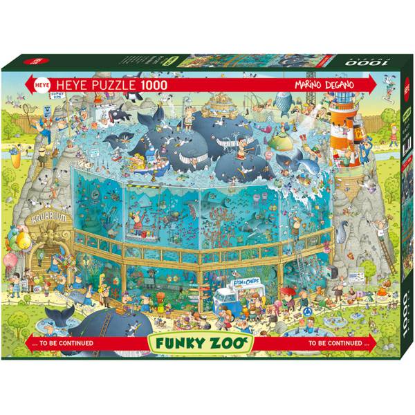 Puzzle Heye 4000 Pièces - Go America - Illustré Par Marino Degano - Neuf