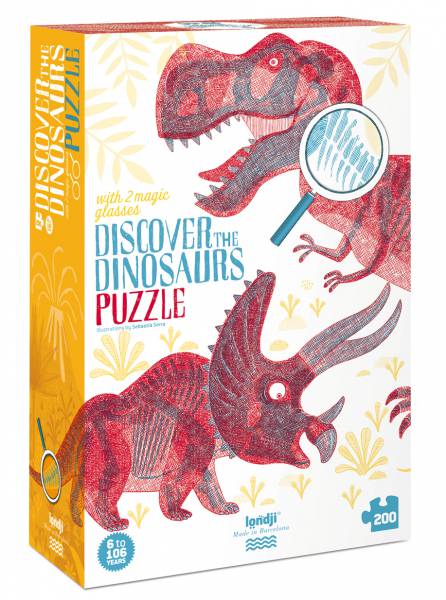Puzzle  infantil - Descubriendo los dinosaurios