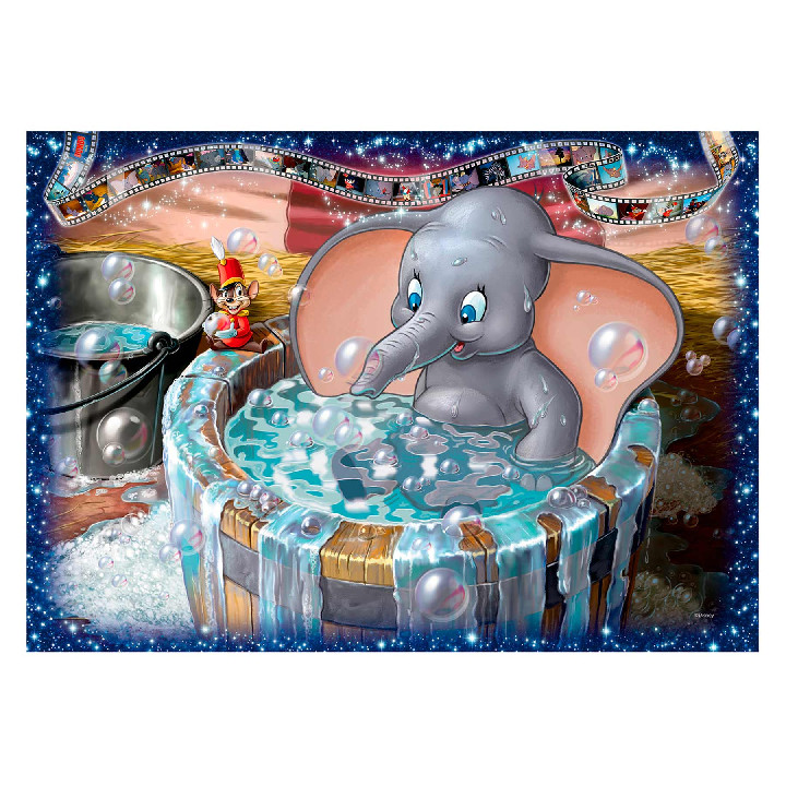 Dumbo en el agua