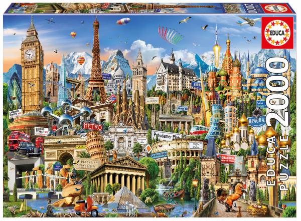 puzzle disney 2000 piezas
