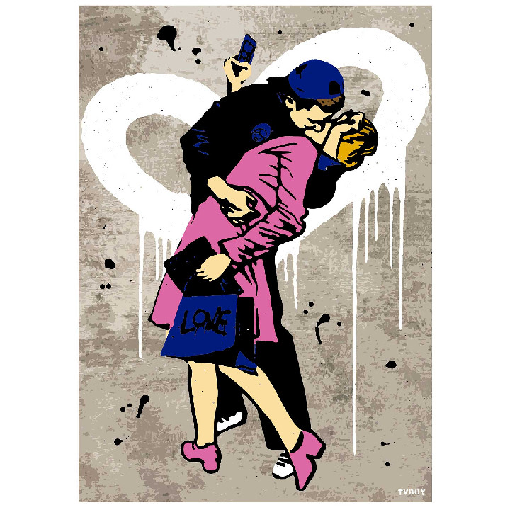 El beso Tv boy