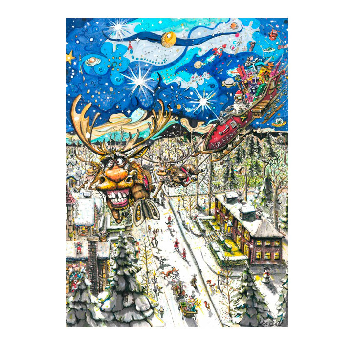 El tour de papá Noel