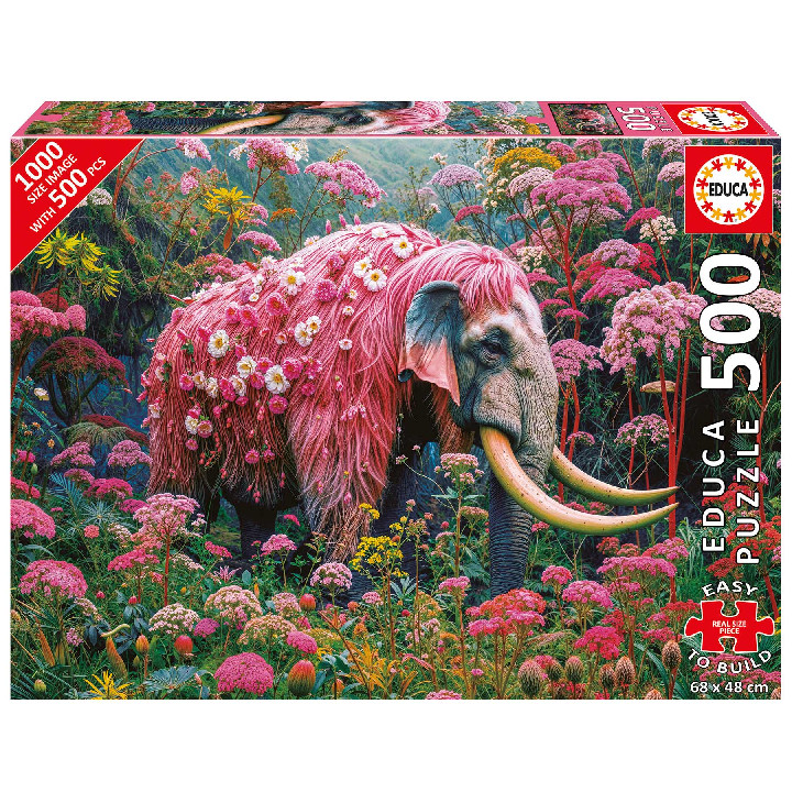 Elefante floral ( Ref:  20228 )
