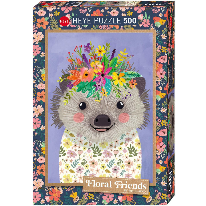 Erizo con flores ( Ref:  29952 )