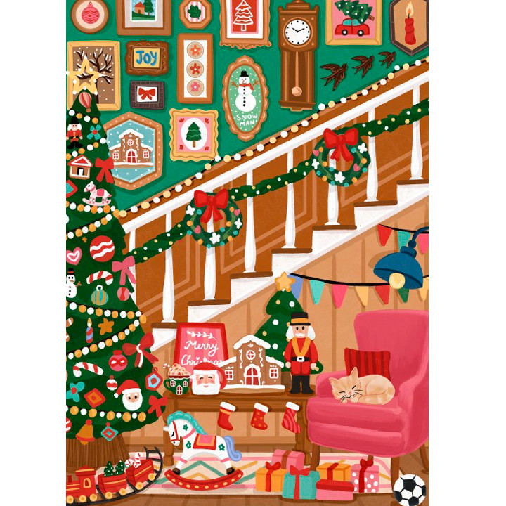 Escalera de navidad