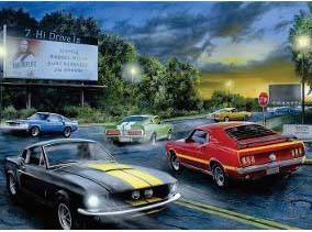 puzzle coches