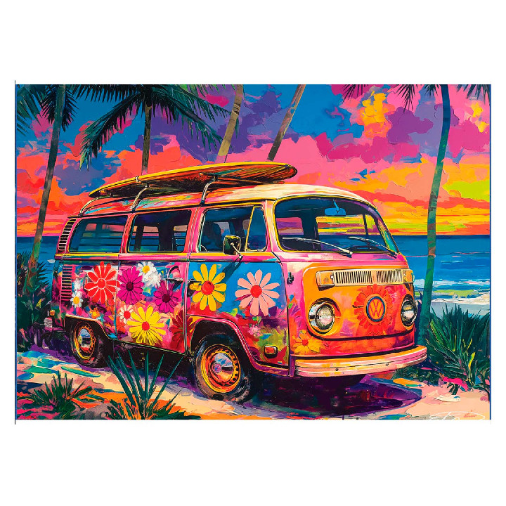 Volkswagen en la playa