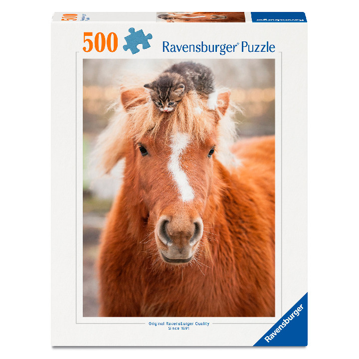 Gatito y caballo ( Ref:  12001901 )