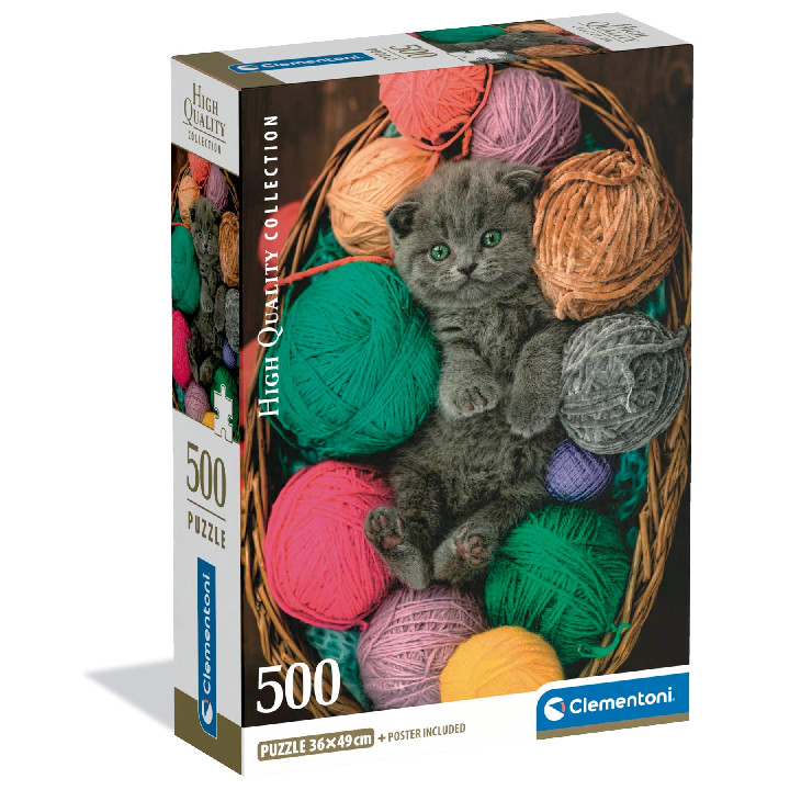 Gatito y lana ( Ref:  35617 )