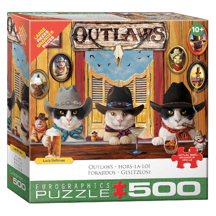 Gatos vaqueros en el salon ( Ref:  6500-6052 )