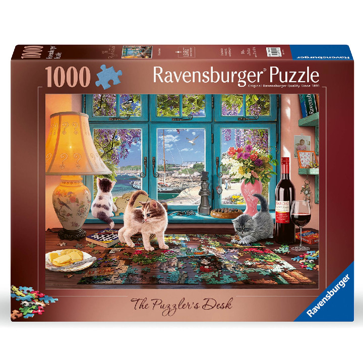 Gatos montando puzzle ( Ref:  12000330 )