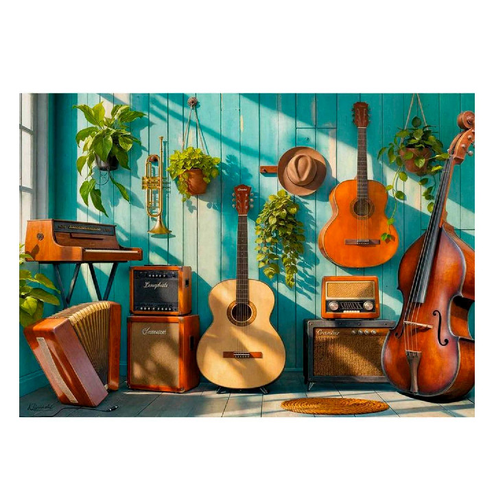 Guitarras en el garaje