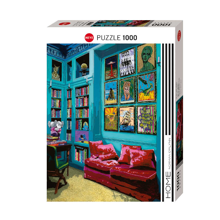 Habitación con sofa rojo ( Ref:  300821 )