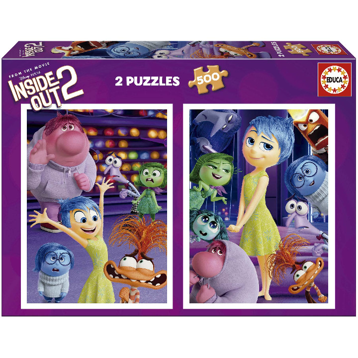 INSIDE OUT 2x500 PIEZAS ( Ref:  20101 )