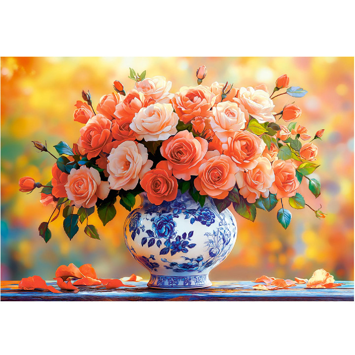Jarrón con flores