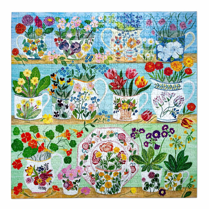 Jarones con flores