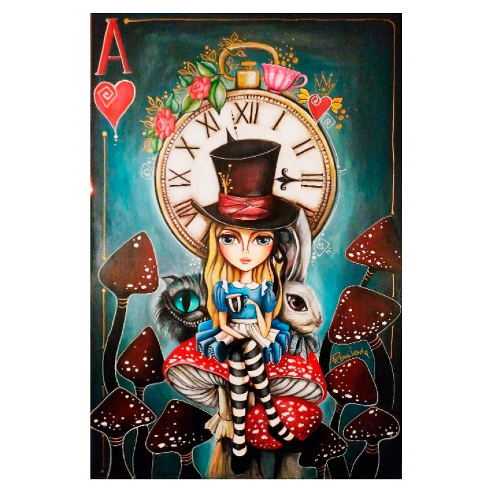 La hora del te con Alicia