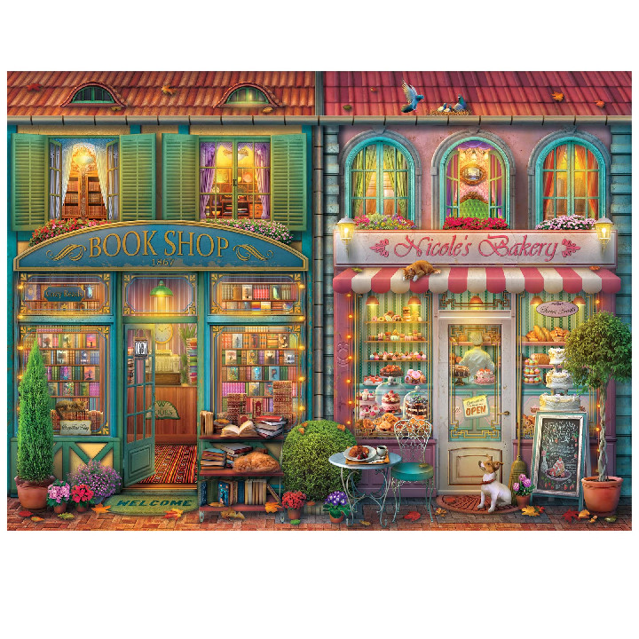 Libreria y panaderia