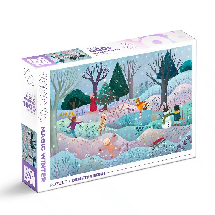 Bosque mágico en invierno ( Ref:  77059-04 )