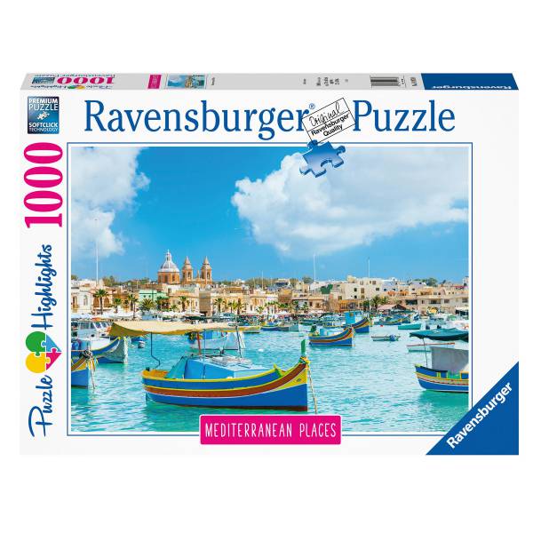 Puzzle RAVENSBURGER Puzzle de 1000 piezas Mediterranean Malta ( Ref
