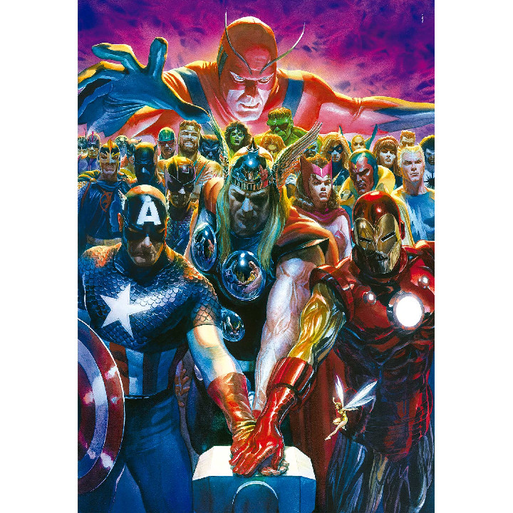 Rompecabezas 1000 Piezas Clementoni - Puzzle Infantil 60 Piezas Avengers; Puzzle Infantil SuperHéroes Marvel, A Partir De 5 Años (26112 Puzzle Superheroes