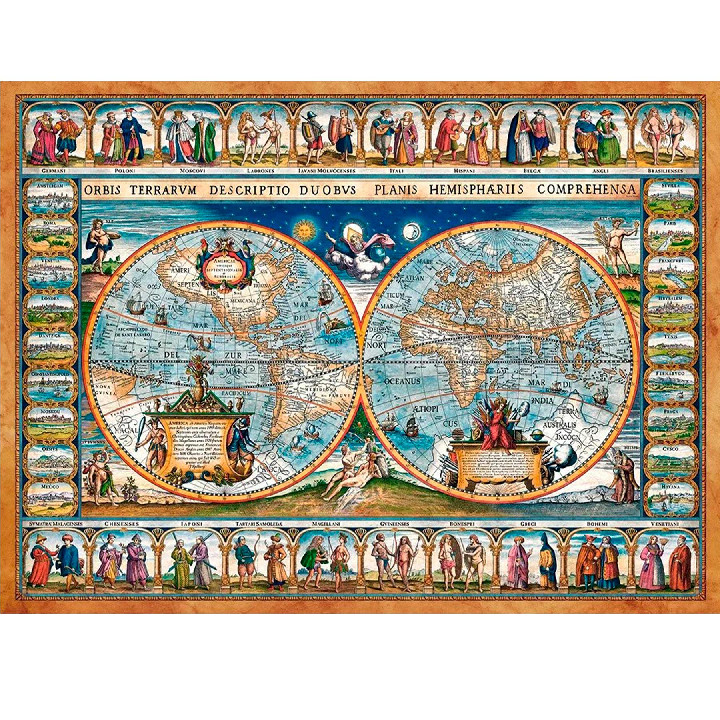 Mapa antiguo 1639