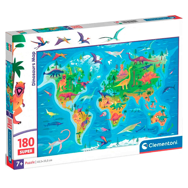 Mapa dinosaurios ( Ref:  297900 )