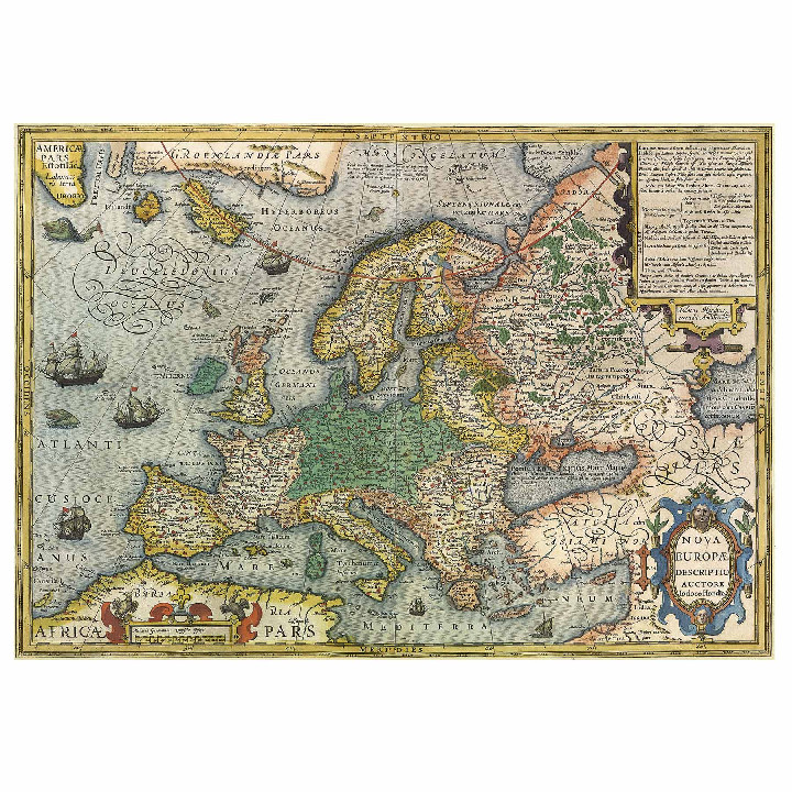 Mapa de Europa*