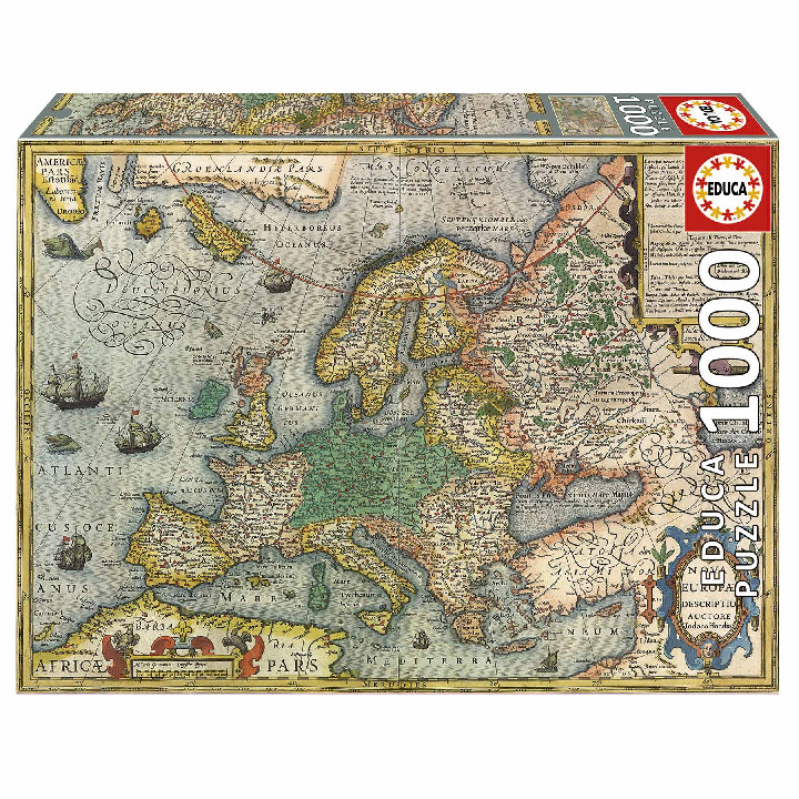 Mapa de Europa* ( Ref:  19624 )