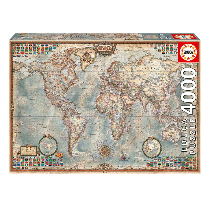 Mapa político ( Ref:  14827 )