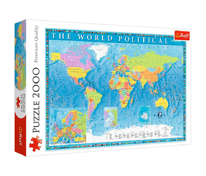 Mapa Político Del Mundo ( Ref:  27099 )