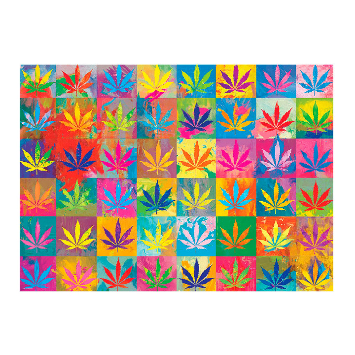 Marihuana al estilo Andy Warhol