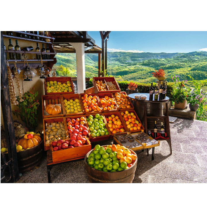 Mercado de frutas y verduras Croacia