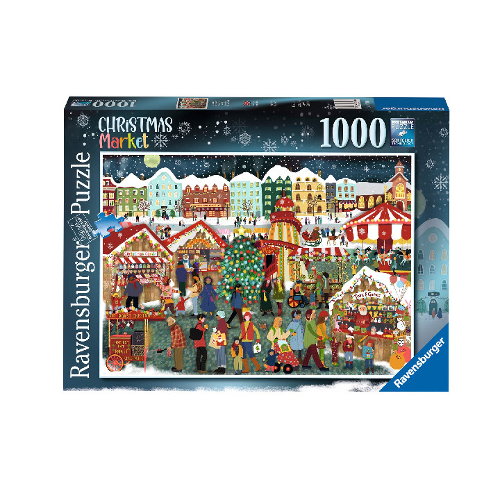 Puzzle RAVENSBURGER: Puzzle de 1000 piezas Mercados de navidad ( Ref ...