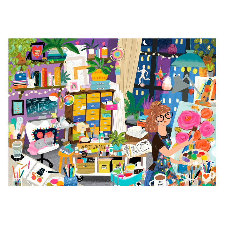 Mi sitio preferido el taller de arte