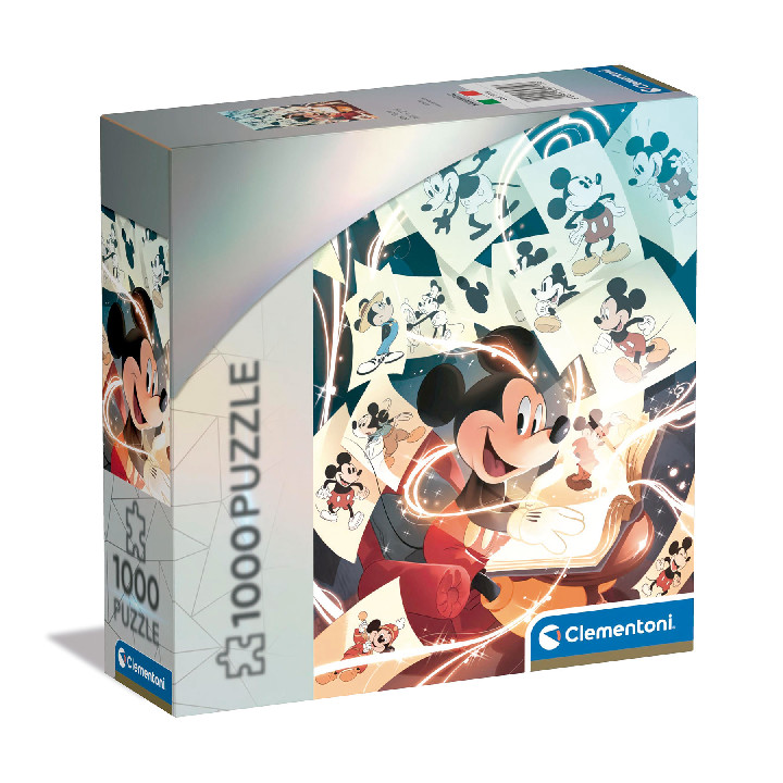 Puzzle CLEMENTONI: Puzzle de 1000 piezas Celebración Mickey Mouse ( Ref ...