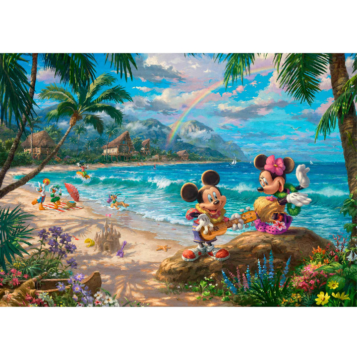 Mickey y Minnie en Hawaii