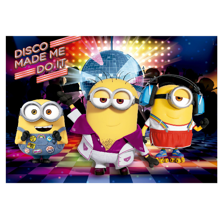 Minions - Puzzle Redondo, 212 Piezas (Clementoni 21405.1