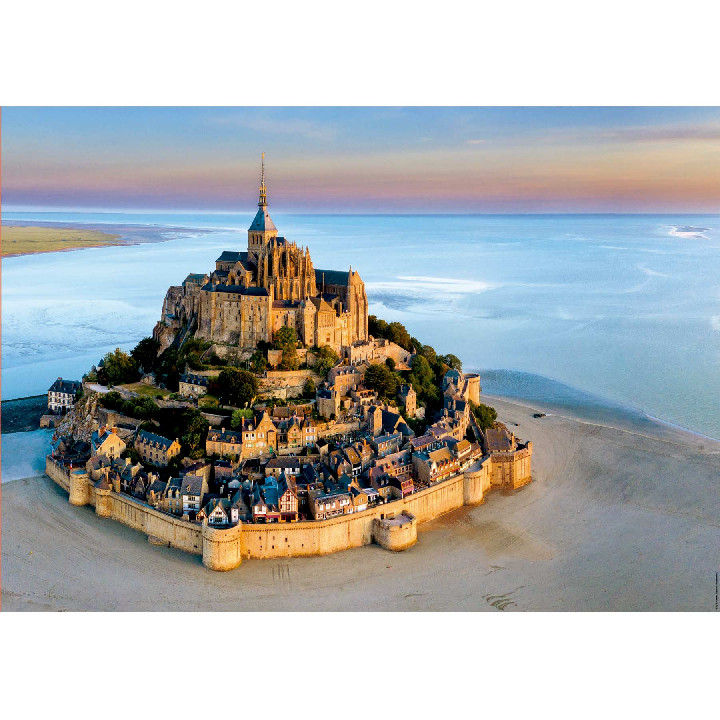 Mont Saint Michel desde el aire