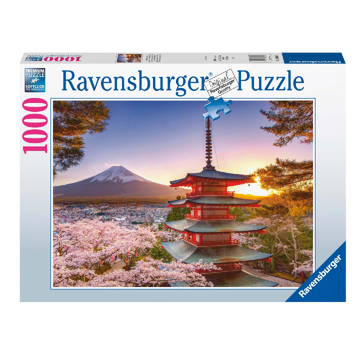 Flores de cerezo en monte Fuji ( Ref:  12000582 )