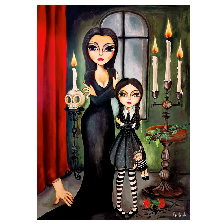 Morticia y Miercoles
