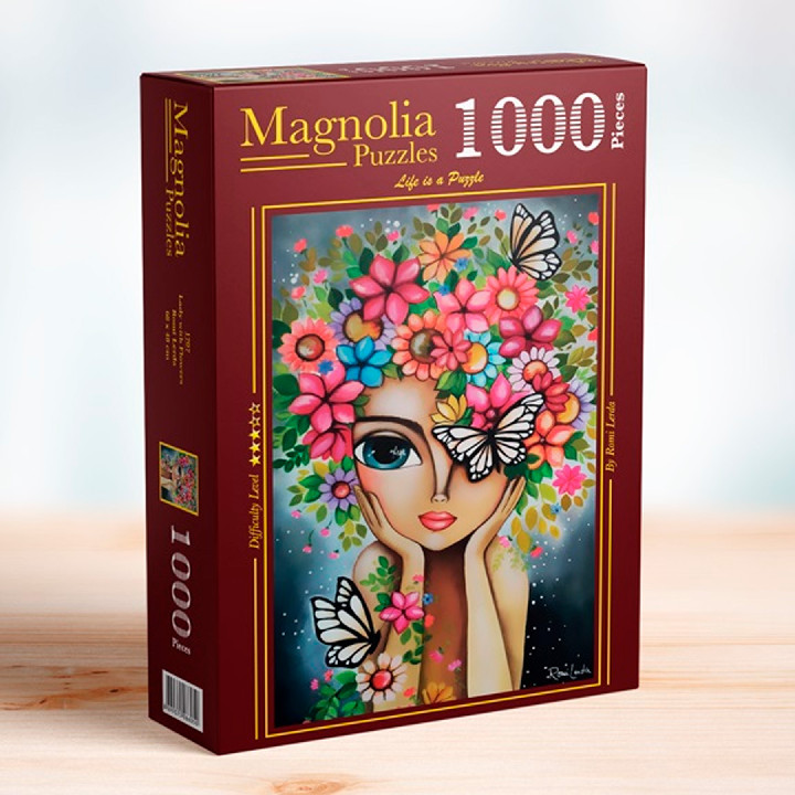 Mujer con flores ( Ref:  1707 )