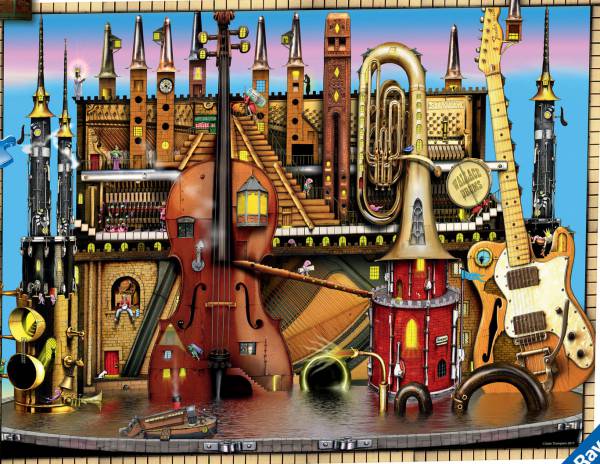 Instrumentos musicales - 500 piezsa Ravensburger
