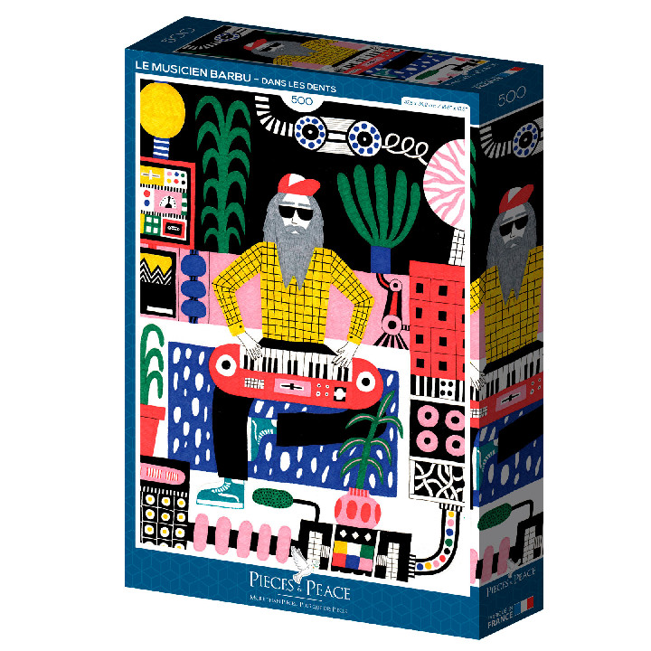 Músico barbudo ( Ref:  40096 )